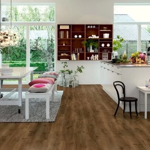 ДУБ КОФЕЙНЫЙ НАТУРАЛЬНЫЙ КВАРЦ ВИНИЛ PERGO LVT OPTIMUM CLICK PLANK